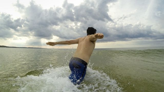 Foto de un lector de BBC Mundo por el tema "En movimiento"