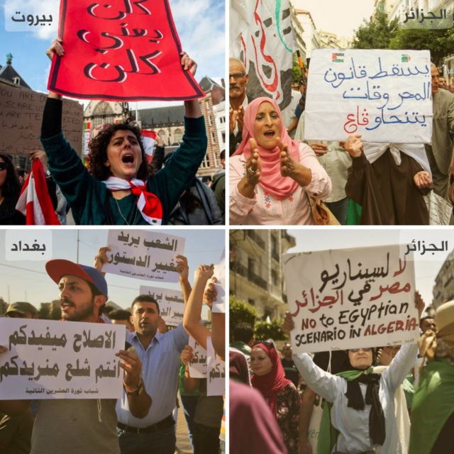 مظاهرات العراق و لبنان من شلع قلع إلى كلن يعنى كلن Bbc News عربي