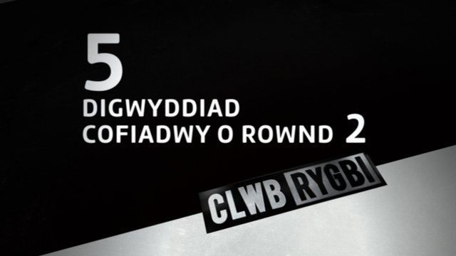 Pro 12: Pum digwyddiad cofiadwy o'r ail rownd o gemau