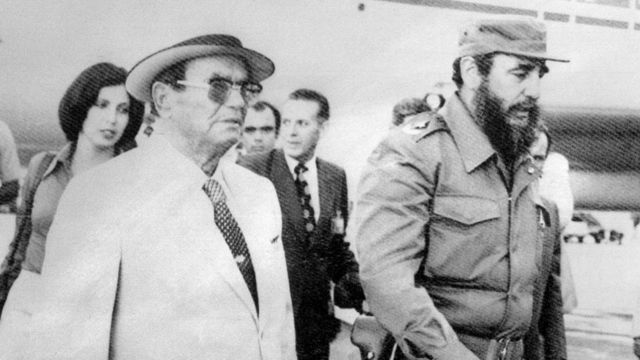 Тито и Кастро у Хавани 1979. године
