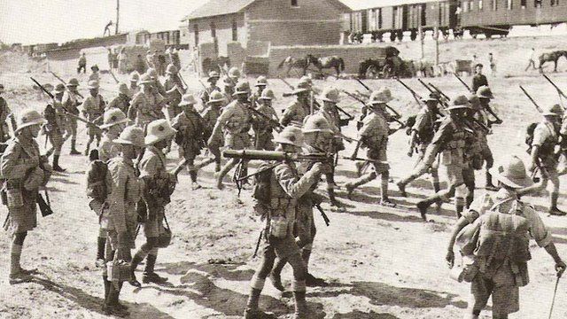 Britaniya qoşunları Bakıda