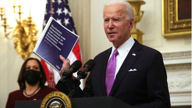 President Biden delivered remarks on his administration's COVID-19 response, and signed executive orders and other presidential actions