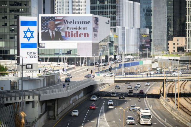 Carteles en Tel Aviv