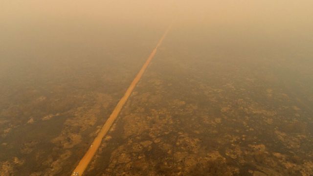 Fumaca no Mato Grosso do Sul