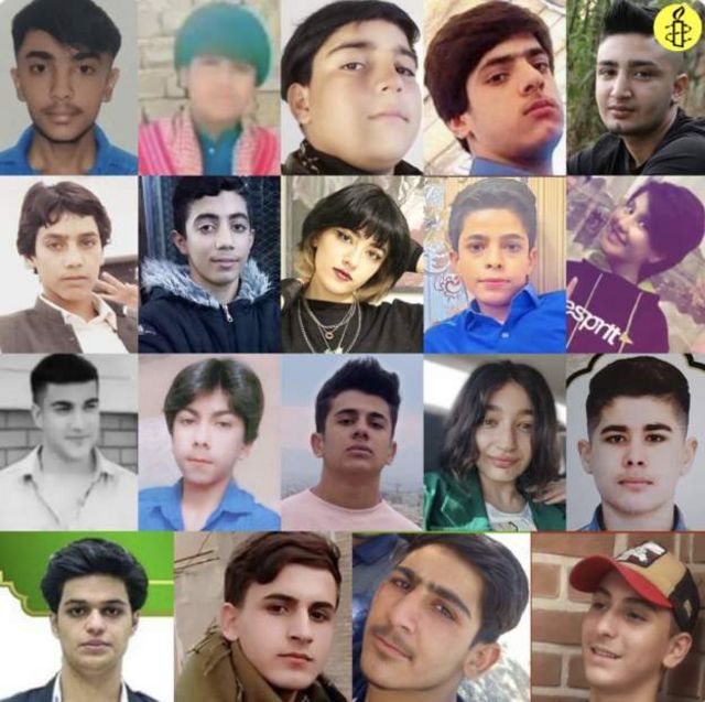 تصویر برخی از کودکانی که کشته شدند