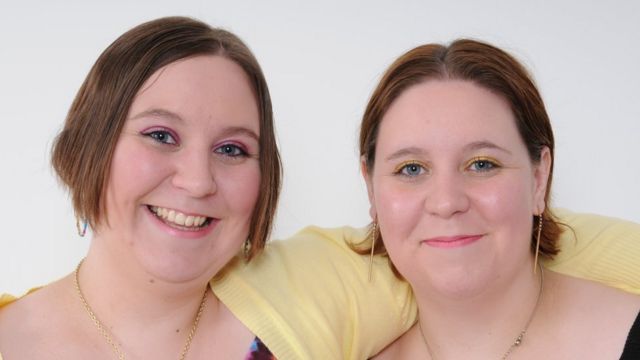Katy Davis (left) and Emma Davis