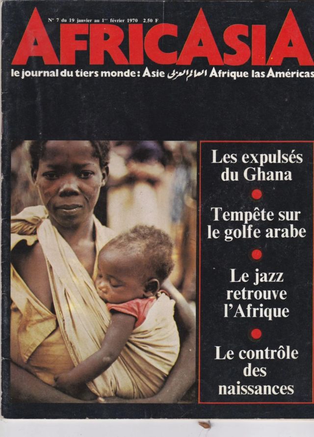 A copy of the magazine Africa and Asia