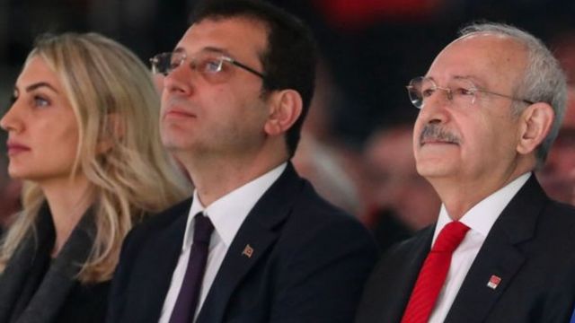 Ekrem İmamoğlu, eşi ve Kılıçdaroğlu