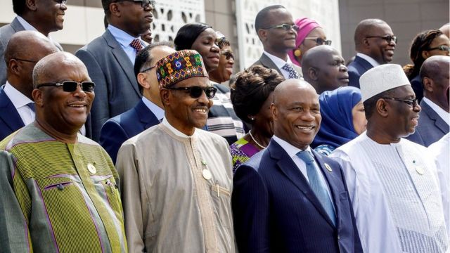 President Muhammadu Buhari plus oda leaders