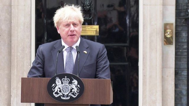 Johnson resignation: Boris Johnson resign as UK Prime Minister - BBC ...