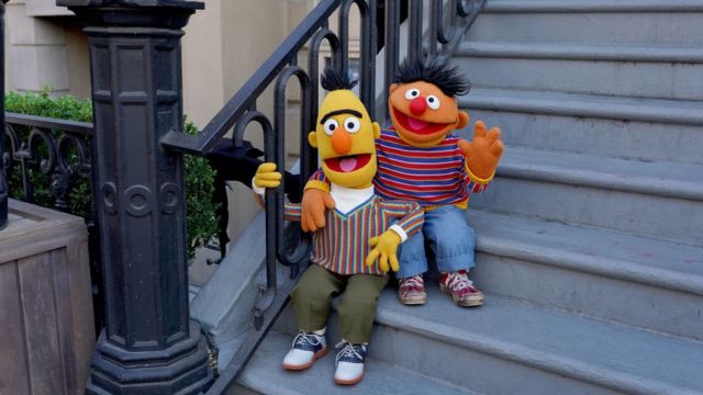 Los personajes de Sesame Street