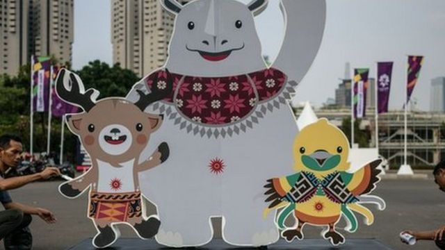 نشان‌های بازی‌های آسیایی جاکارتا
