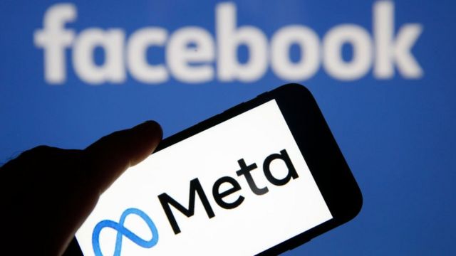 Facebook ve meta logoları