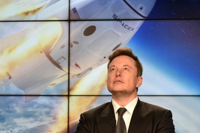 马斯克2002年创办SpaceX公司，研发人类太空旅行工具(photo:BBC)