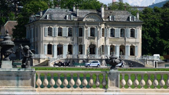 6月16日，普京与拜登的首次会晤将在瑞士日内瓦的拉格朗治别墅（Villa La Grange, Geneva, Switzerland）举行。(photo:BBC)