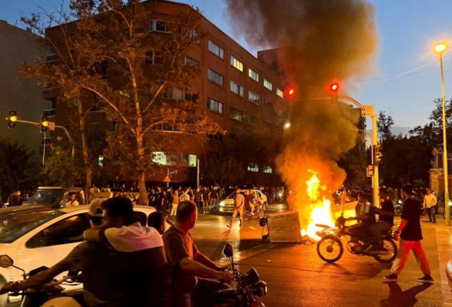 B﻿iểu tình ngày 19/9 ở Tehran, Iran