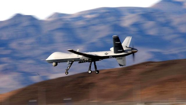 Потерявший управление над Афганистаном американский разведывательно-ударный беспилотный летательный аппарат "Рипер" пришлось сбить