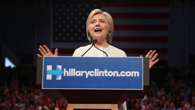 Hillary Clinton.