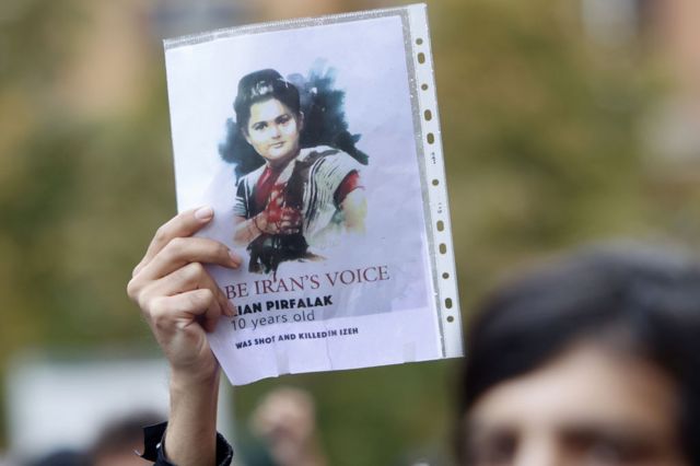 کیان پیرفلک به نماد کودکانی تبدیل شد که در جریان اعتراض‌های سراسری کشته شدند