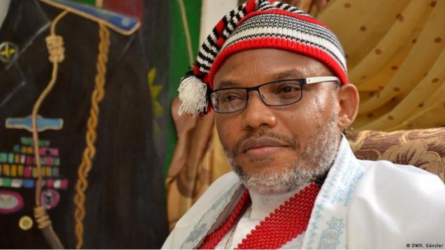 Nnamdi Kanu News Today Nigeria Manufacture 11 Count Charge Against Ipob Leader Lawyer Bbc News Pidgin