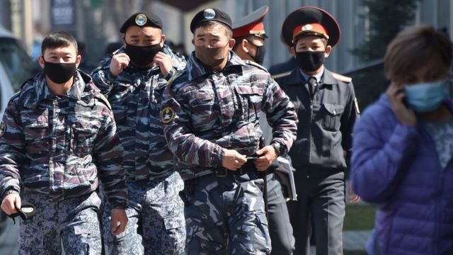 Альт полиция на улицах Бишкека