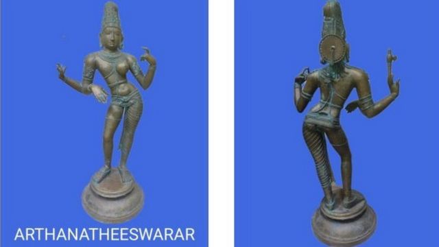 மீட்கப்பட்ட சிலைகள்