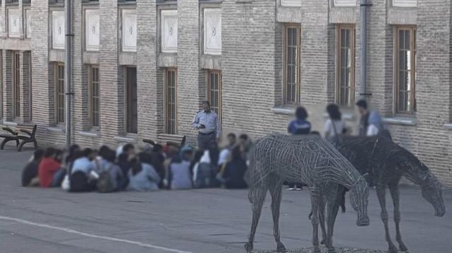 تحصن دانشجویان دانشگاه هنر