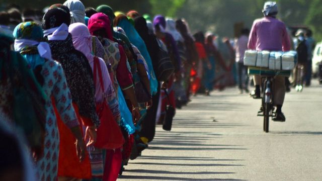 印度现总理莫迪在2014年上任后不久，就呼吁保护女性权益，要求印度人停止性别选择堕胎。(photo:BBC)