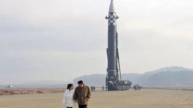 Kim Jong Un na binti yao