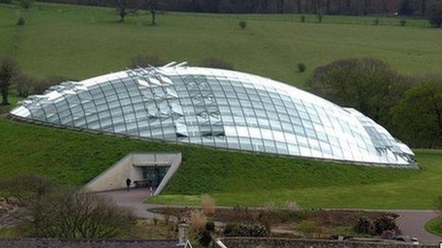 The Great Glasshouse at the National Botanic Garden of Wales