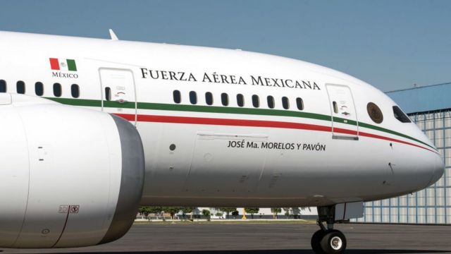 El Boeing 787 del gobierno de México