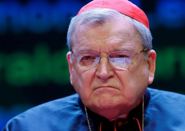 Le cardinal Burke s'est montré particulièrement belliqueux contre les réformes du pape François.