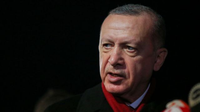 الرئيس التركي رجب طيب أردوغان