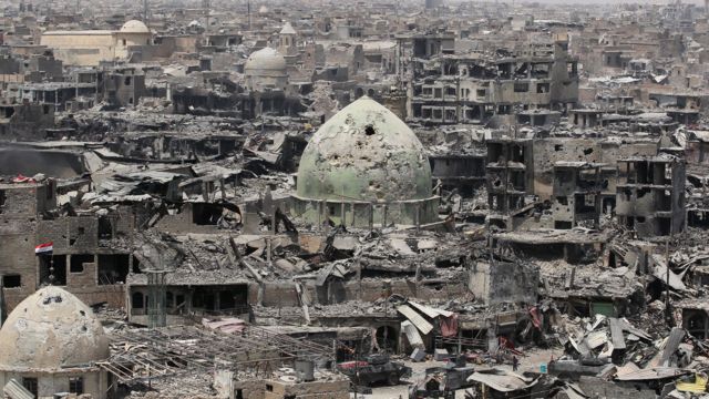 Los Mapas Fotos Y Gráficos Que Muestran La Devastación De Mosul La Ciudad En Irak Donde Estado 6916