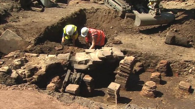 Excavaciones en Carlisle.