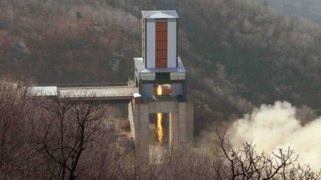 Instalación militar en Corea del Norte
