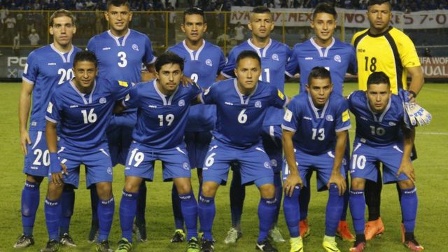 Selección de El Salvador.