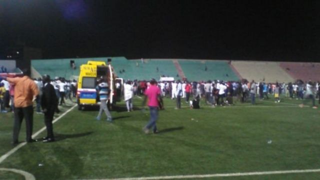 Byabereye kuri sitade ya Demba Diop mu murwa mukuru Dakar