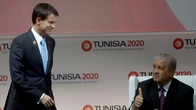 M. Valls a également indiqué que son pays mettra aussi en œuvre des "opérations de conversion de la dette tunisienne en projets de développement".