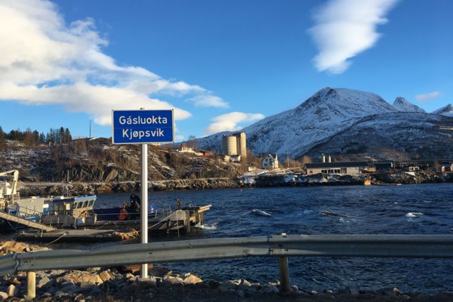 Znakovi su na norveškom ili Sami jeziku