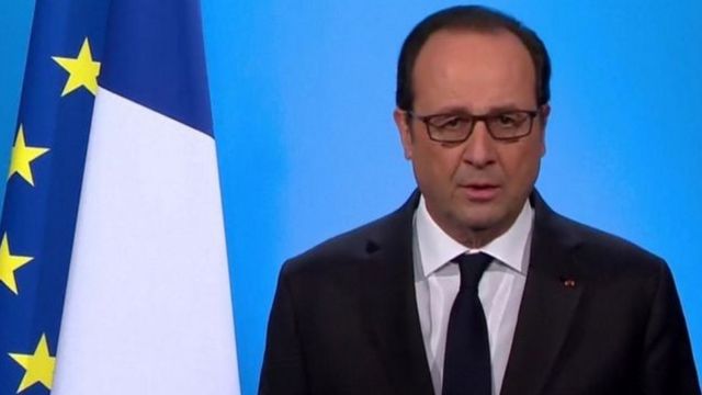 Perezida w'Ubufaransa Francois Hollande