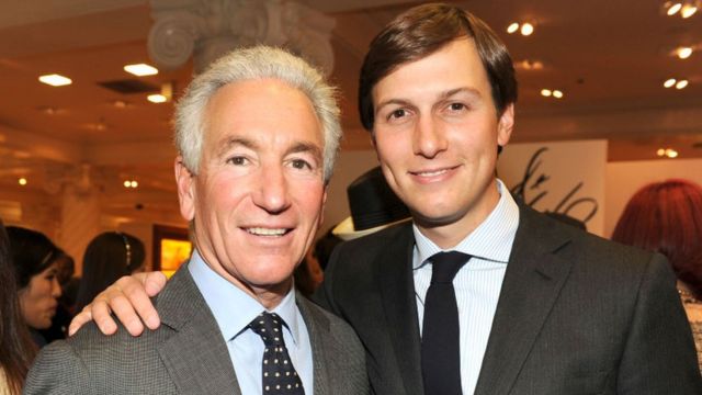 Charles y Jared Kushner