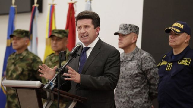 Diego Molano, ministro de Defensa de Colombia