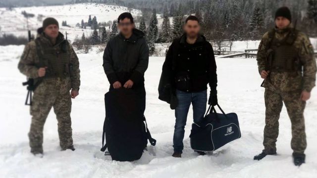 Громадяни Франції, затримані українськими прикордонниками