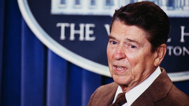 Hasta la postulación de Trump en 2016, Reagan era la persona de mayor edad en aspirar a la Casa Blanca. GETTY IMAGES