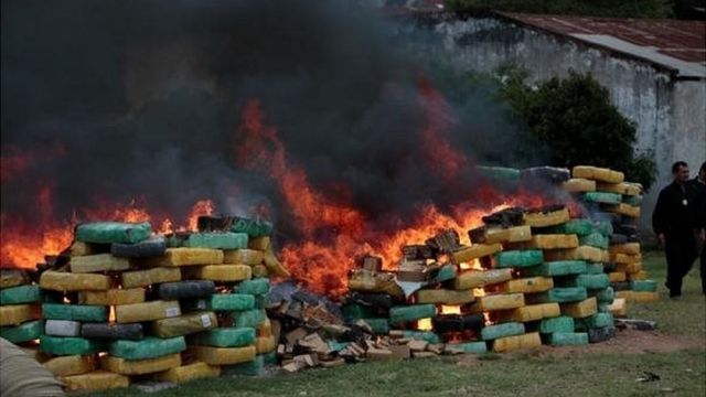 Marihuana incinerada
