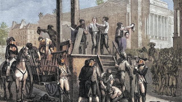 Guillotina”, “barricada” y otras palabras que el español heredó de la Revolución francesa - BBC News Mundo