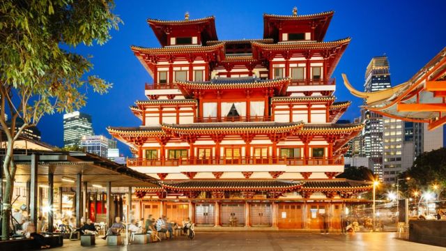 Buddha Tooth Relic Temple Singapur