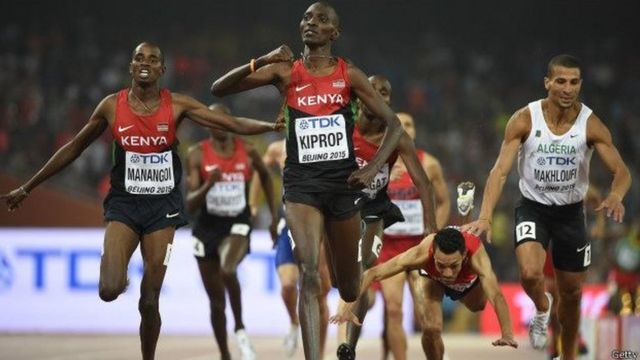 Wasu 'yan wasan Kenya