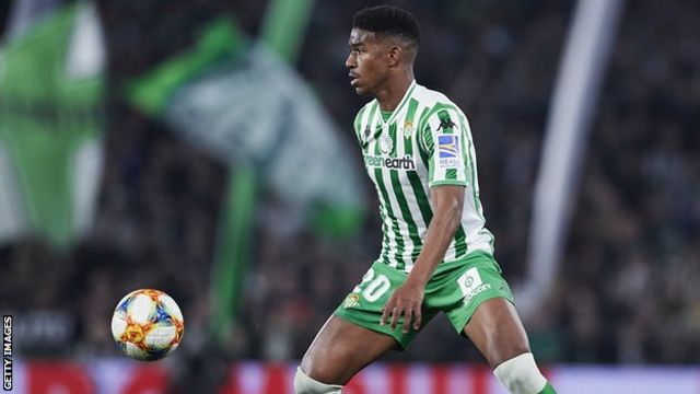 Barcelona Sign Junior Firpo From Real Betis Bbc Sport